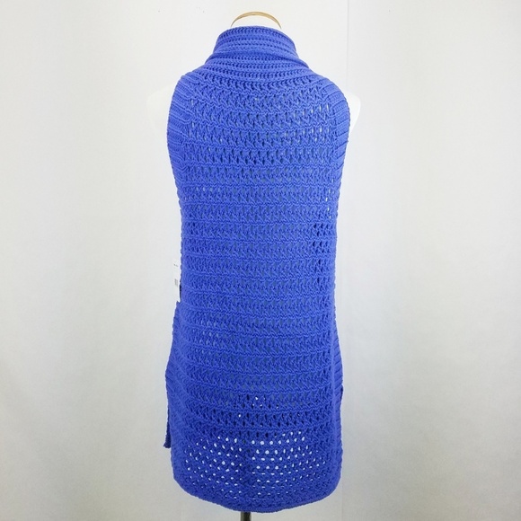 Free People Purple Northern Lights Knit Vest - Picture 4 of 7